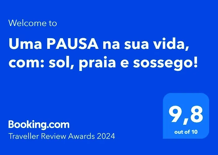 Uma Pausa Na Sua Vida, Com: Sol, Praia E Sossego!